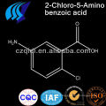 Pharmaceutical Intermediate 99% 2-Chloro-5-Aminobenzoic Acid 89-54-3